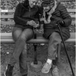 oneshot_B&W Digital A Group_Hanging out_Charles Davis